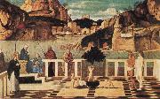 Gentile Bellini Christian Allegory oil painting